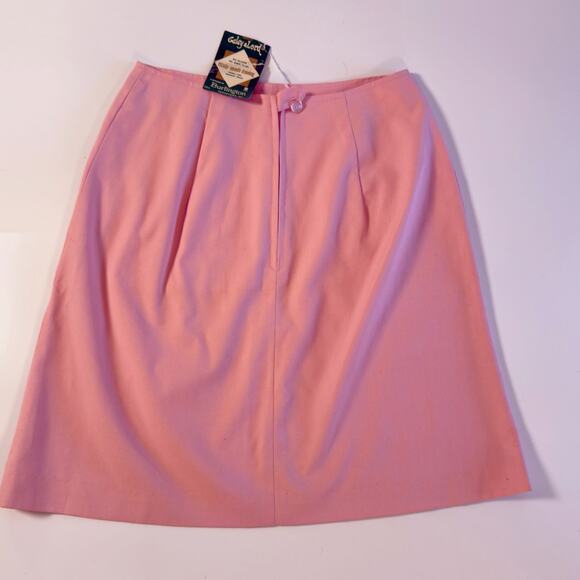 Vintage 70s Pink Mini Skirt NWT Retro Dream - Picture 7 of 7